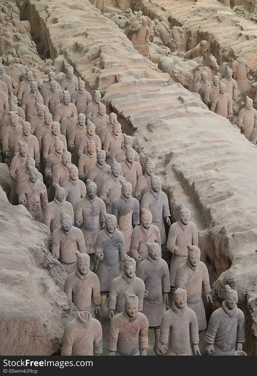 Terra-cotta warriors