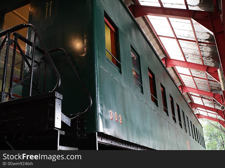 One of the hong kong old railway