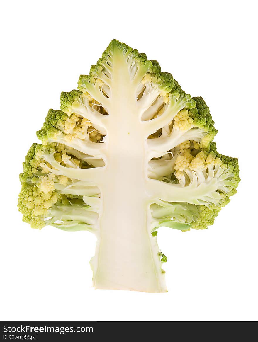 Inside broccoli