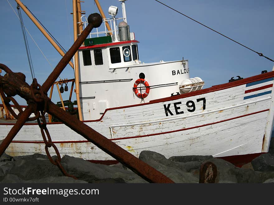 Old boat / ship