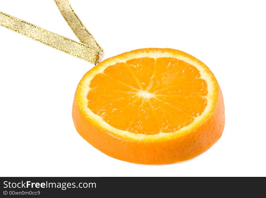 Medal From A Juicy Orange.