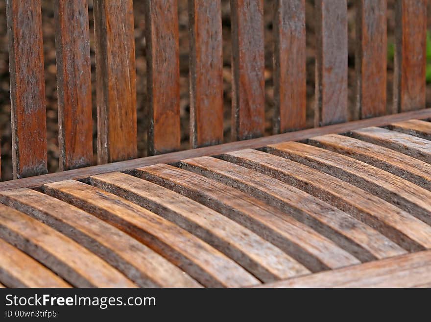 Wooden Bench