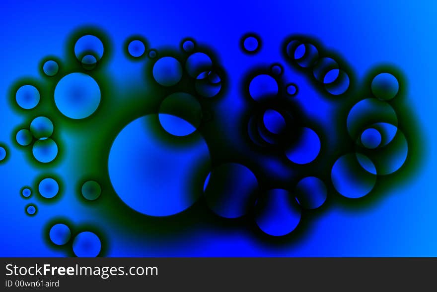 A abstract background image made up of colourful circles. A abstract background image made up of colourful circles.