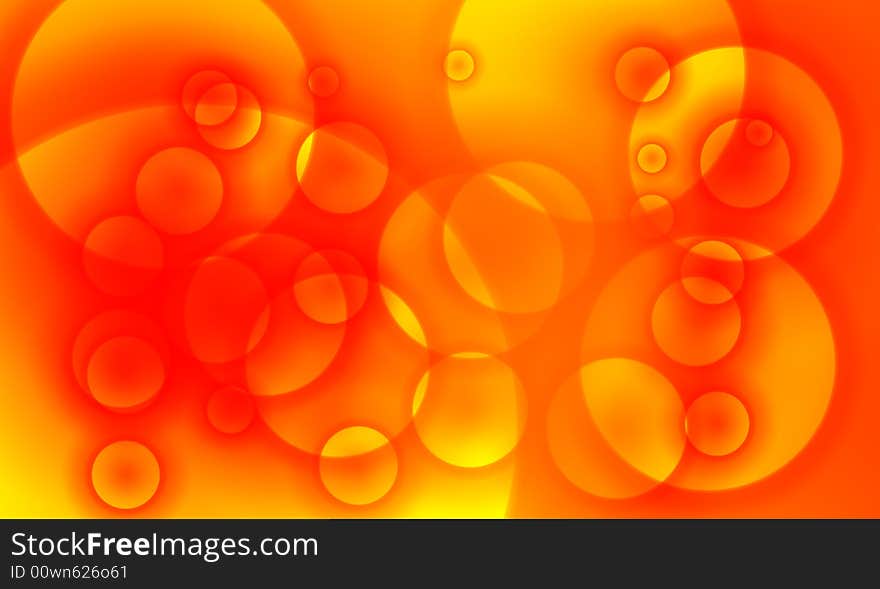 A abstract background image made up of colourful circles. A abstract background image made up of colourful circles.