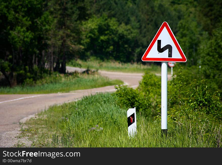 Sign On Road