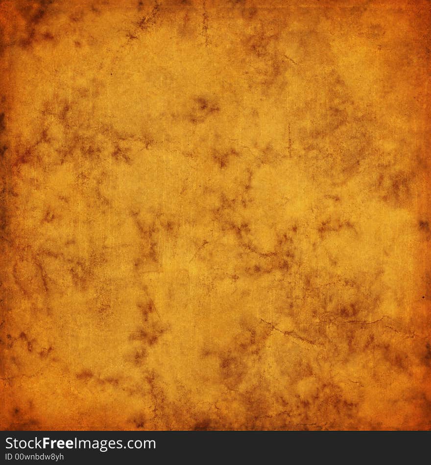 Grungy brown and yellow background with space for text or image. Grungy brown and yellow background with space for text or image