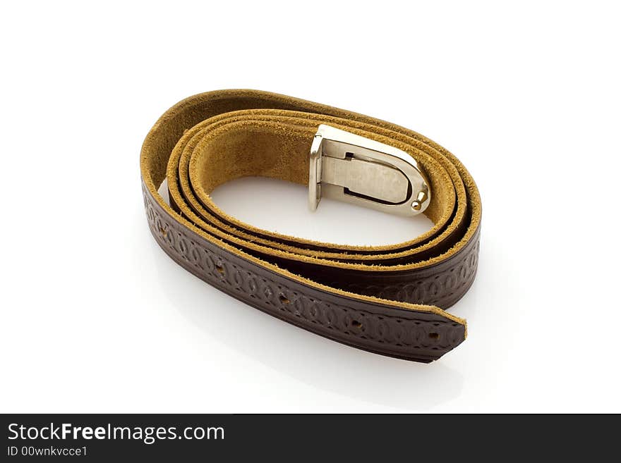 Leather Belt, Isolated