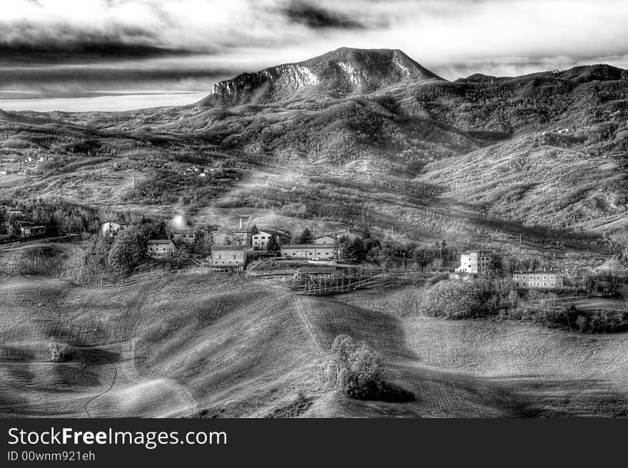 Countryside in Apennines of Italy. Countryside in Apennines of Italy