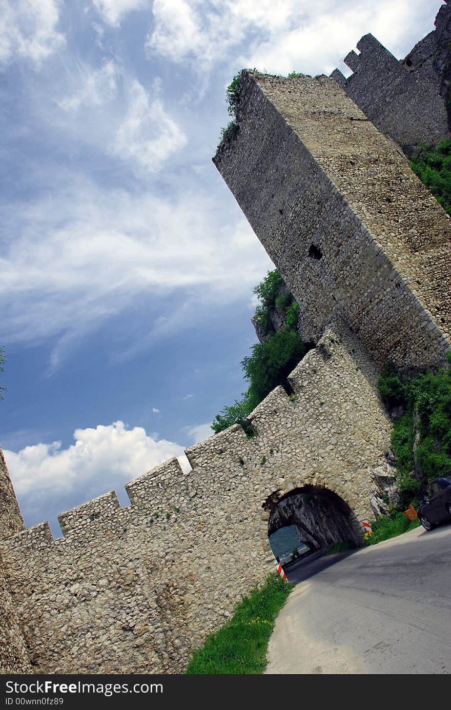 Old Stone Serbian Fortification