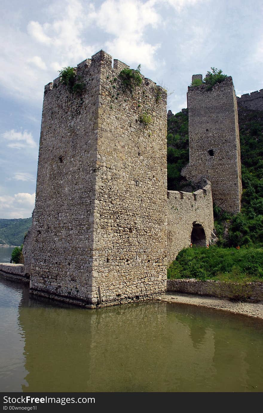 Tower of Stone Fortification In Serbia