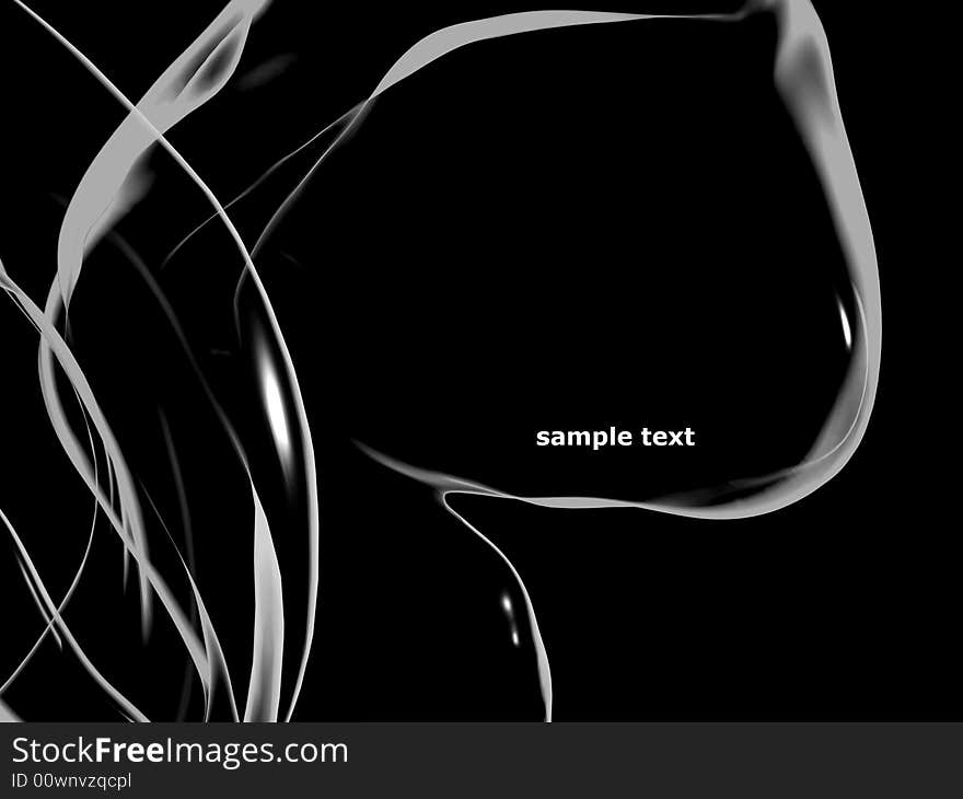 Black & white abstract background, with space for text insertion. Black & white abstract background, with space for text insertion.