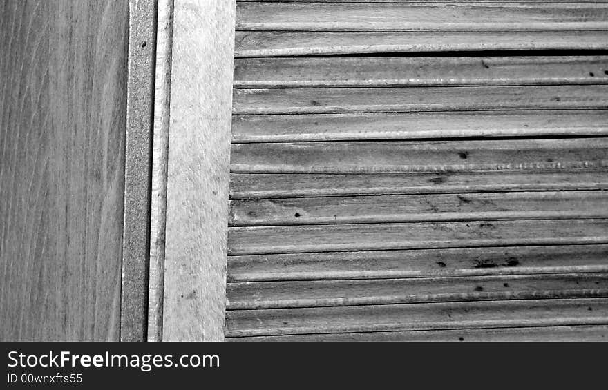 Wood linear structure, black and white background. Wood linear structure, black and white background.