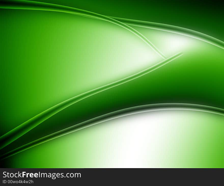 Modern green abstract background illustration