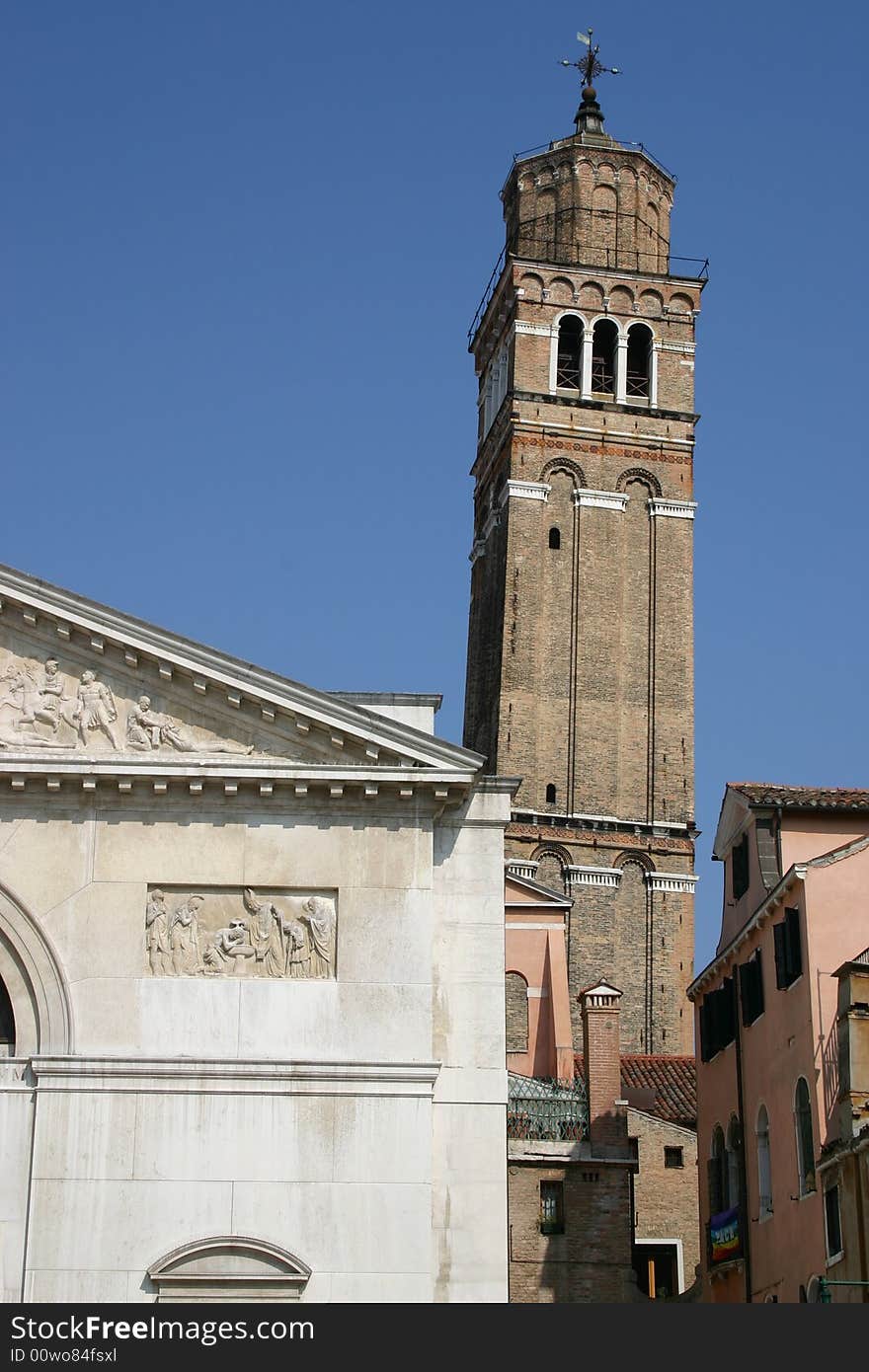 Leaning Tower In Venice