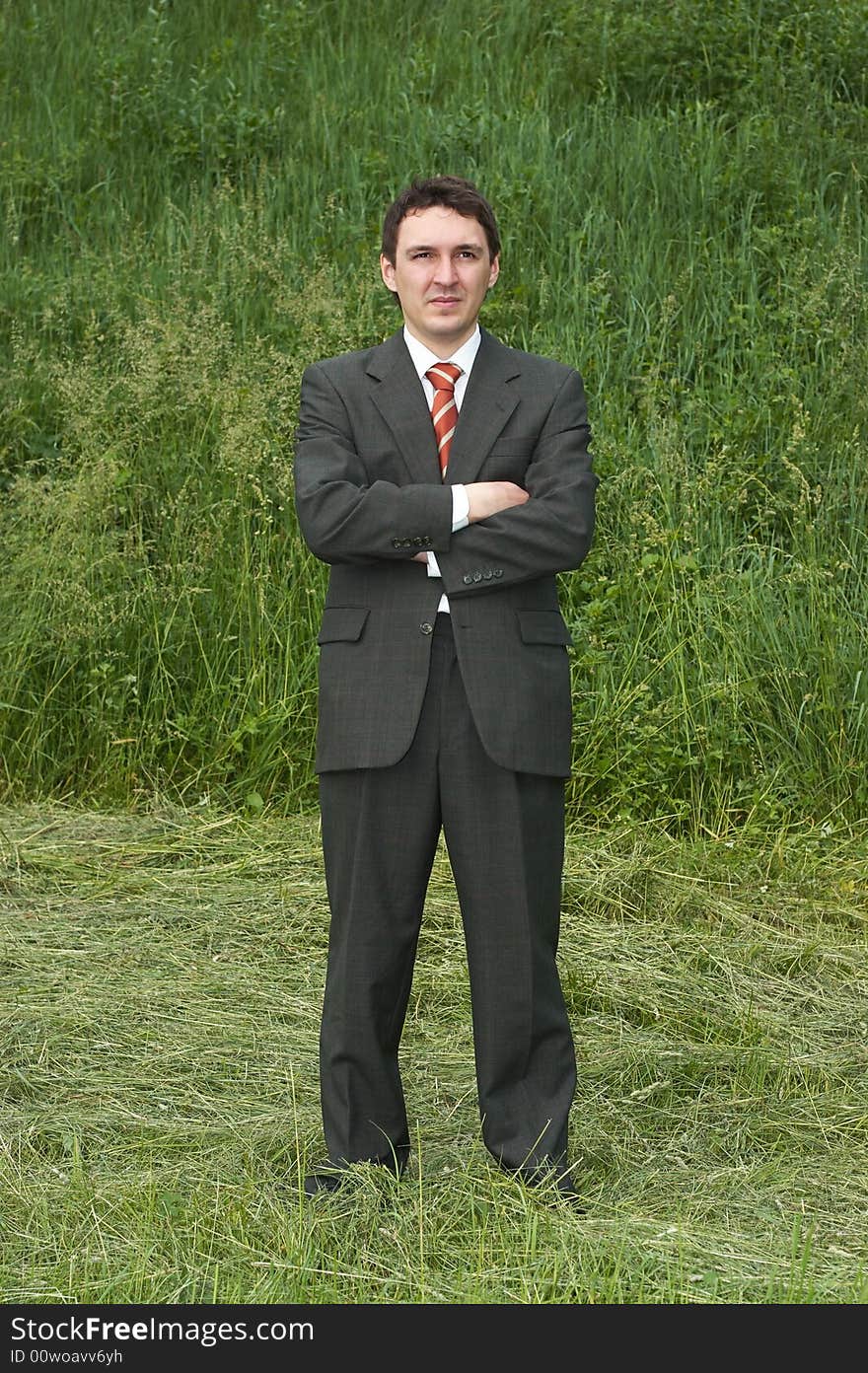 Businessman outdoor