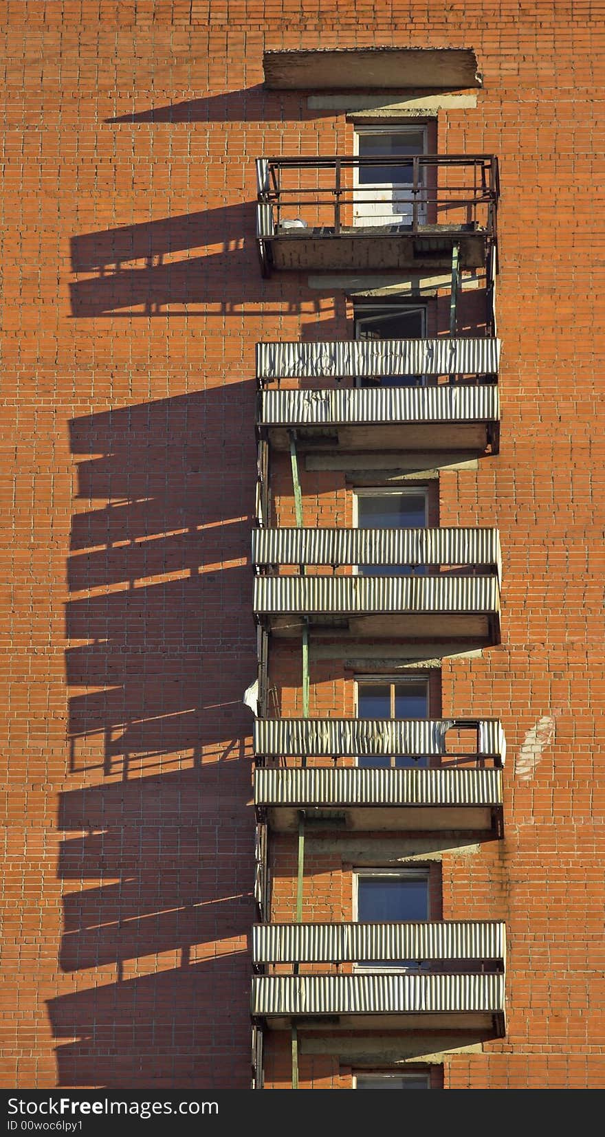 Balconies.