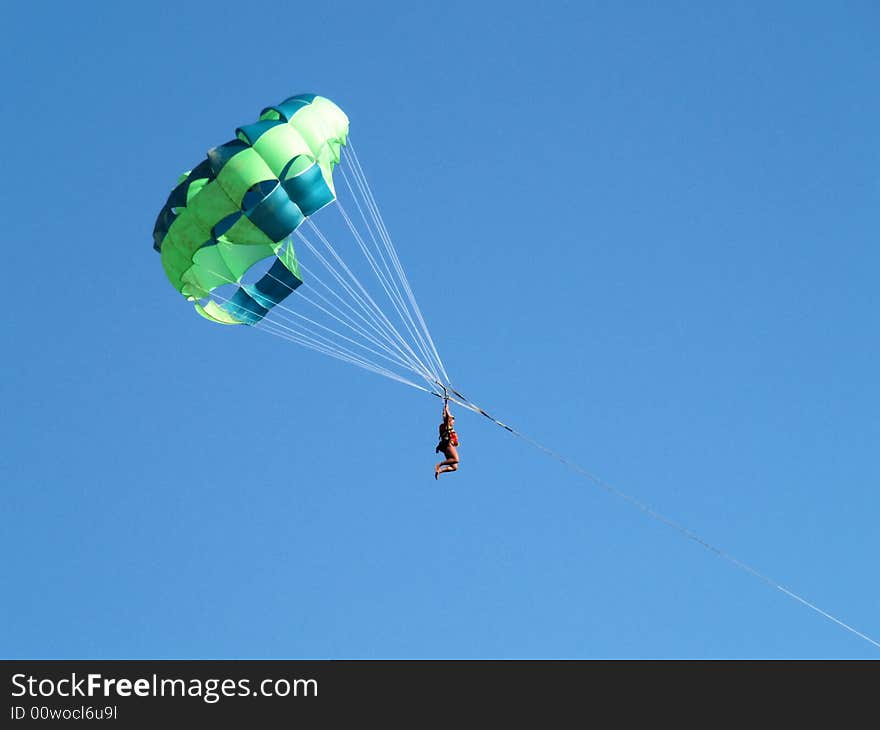 Flies on a parachute