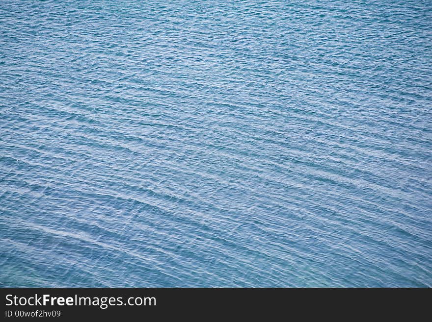 Blue rippled sea water texture. Blue rippled sea water texture