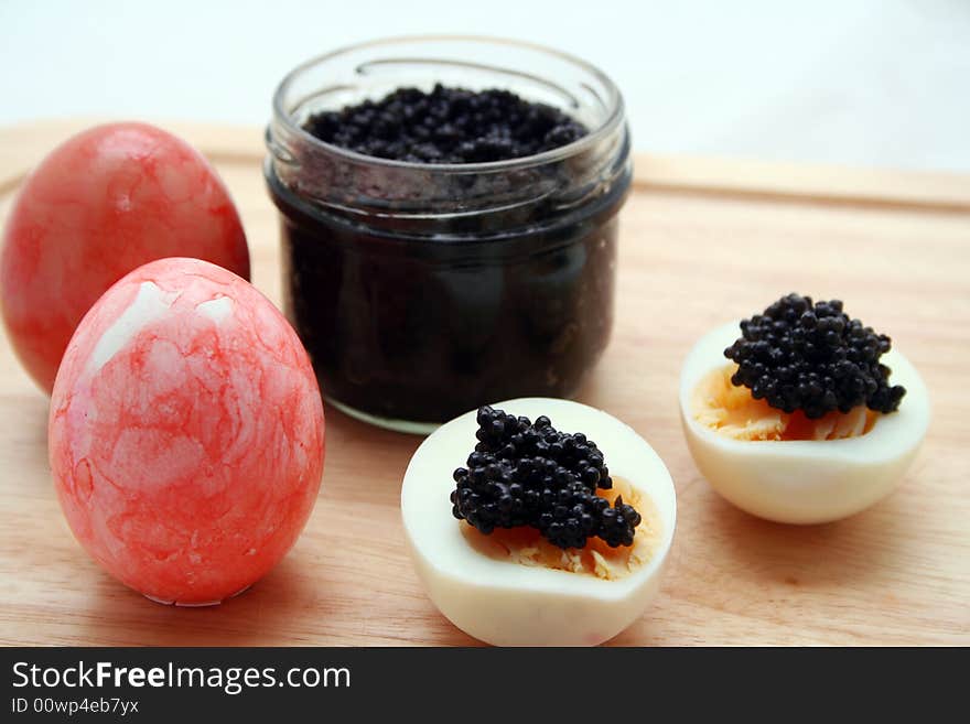 Eggs and Caviar