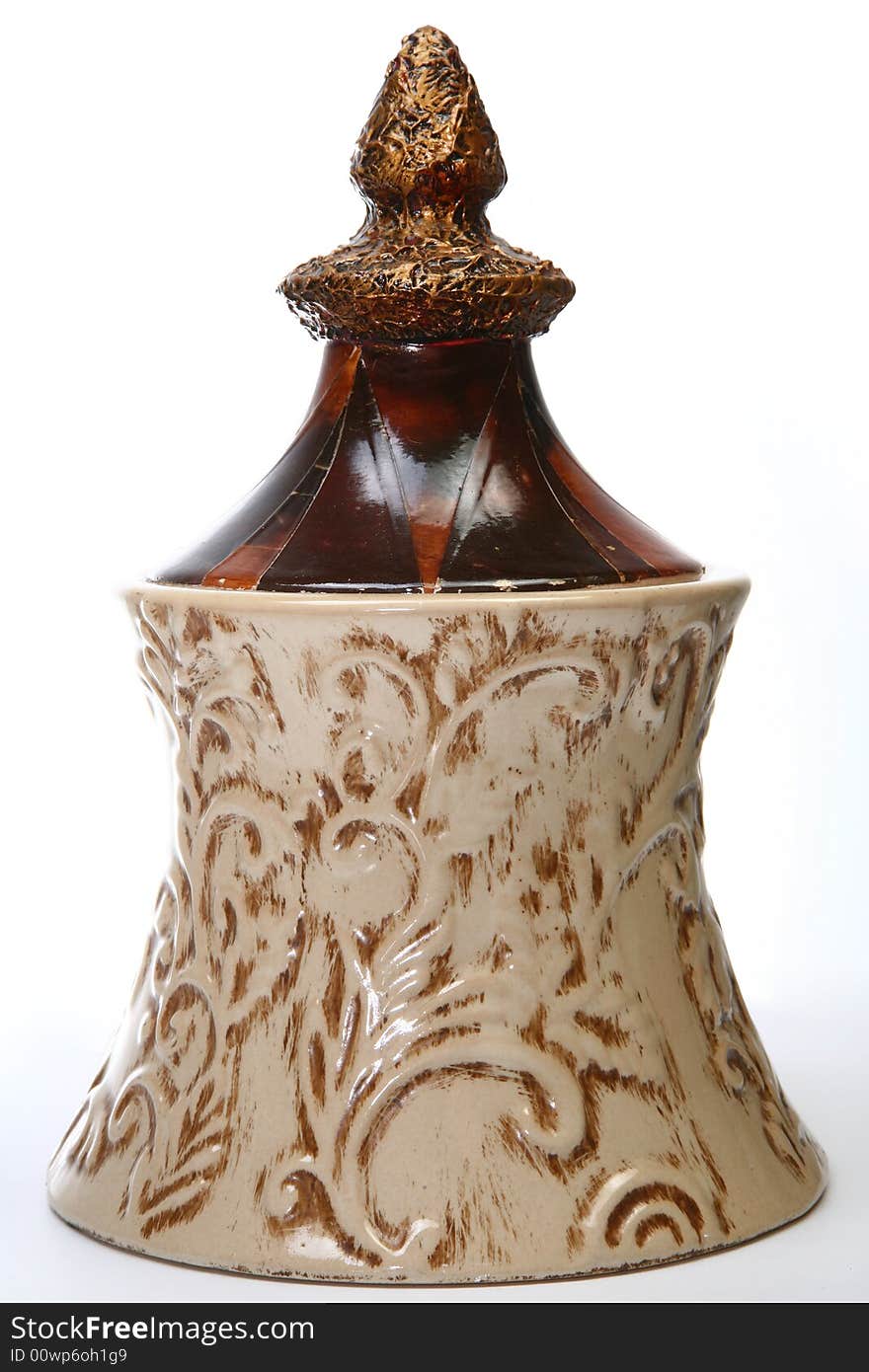 Decorative Ceramic Jar