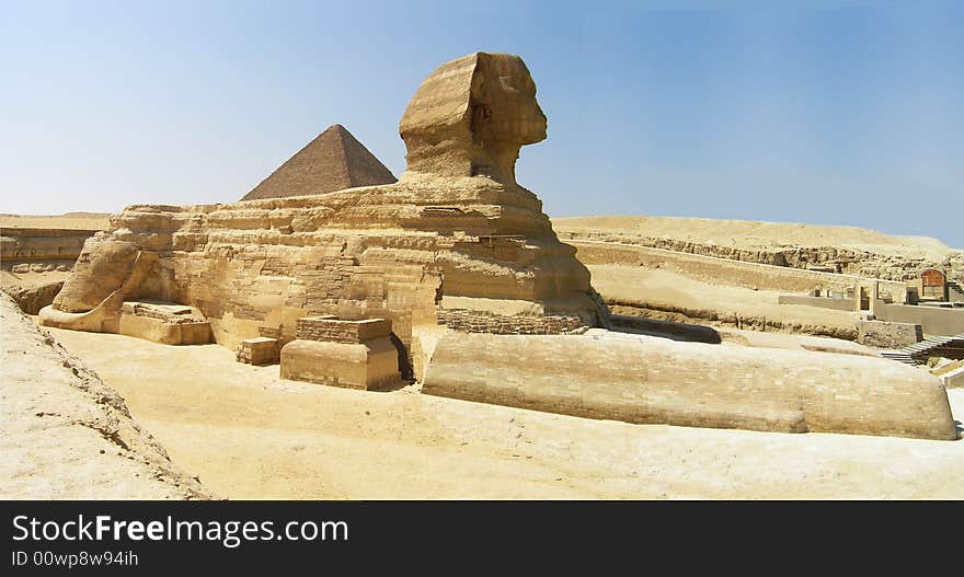 The Great Sphinx in Cario. The Great Sphinx in Cario