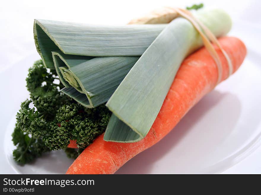 Vegetables for cocking a vegetablesoup