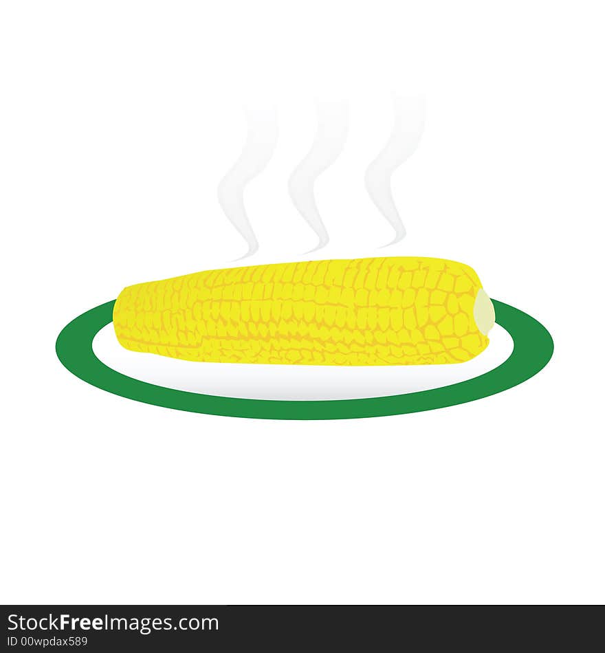 Corn On A Plate