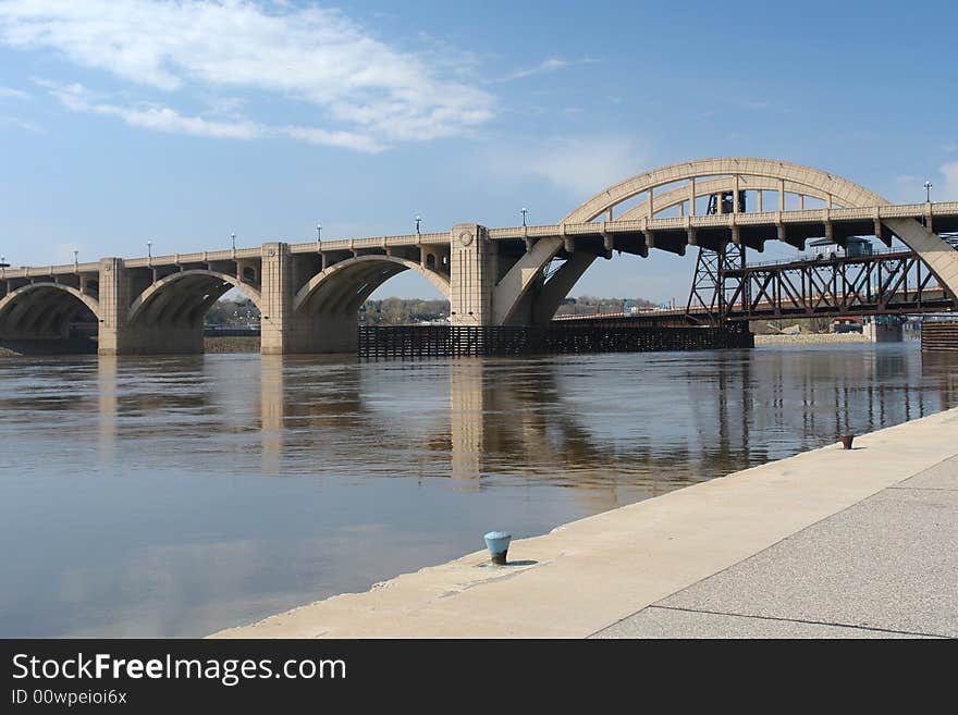 Bridge Across Mississippi River