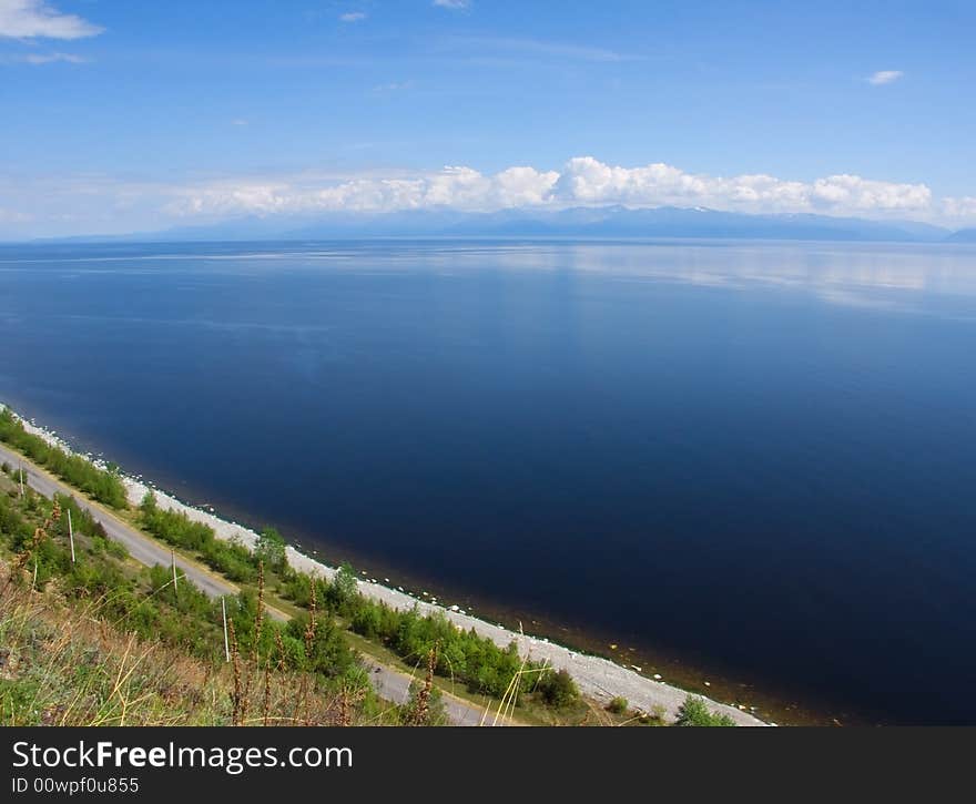 Panorama Of Lake Baikal