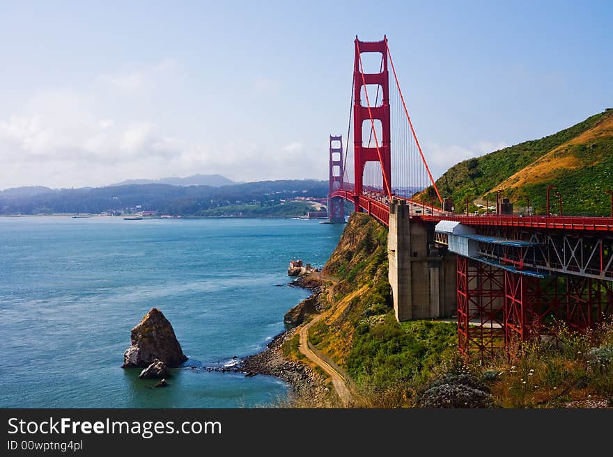 Golden Gate Bridge in San Francisco