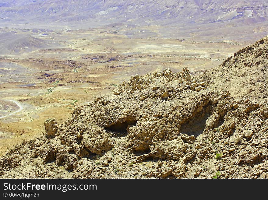 Hills and stones of Judean desert