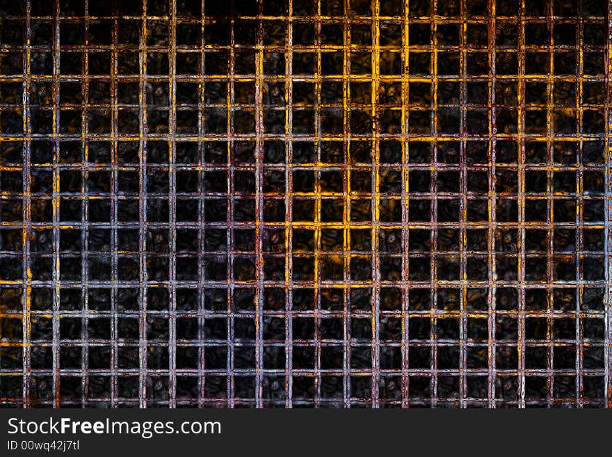 Rusty metall structure background design