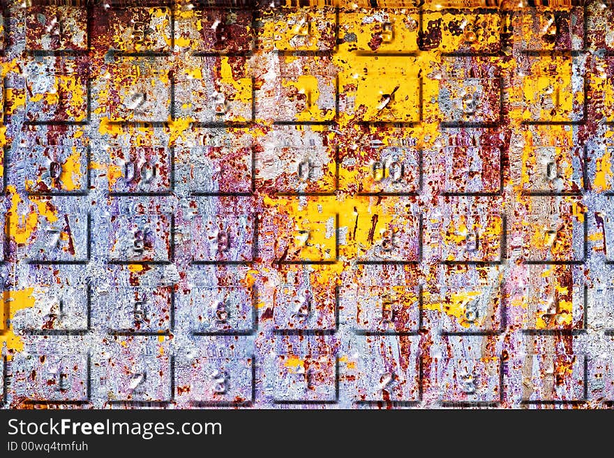 Rusty grunge erosion metal background. Rusty grunge erosion metal background