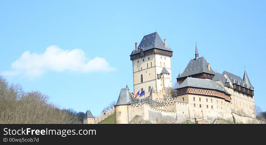 Image of a castel in Czech Republic. Image of a castel in Czech Republic