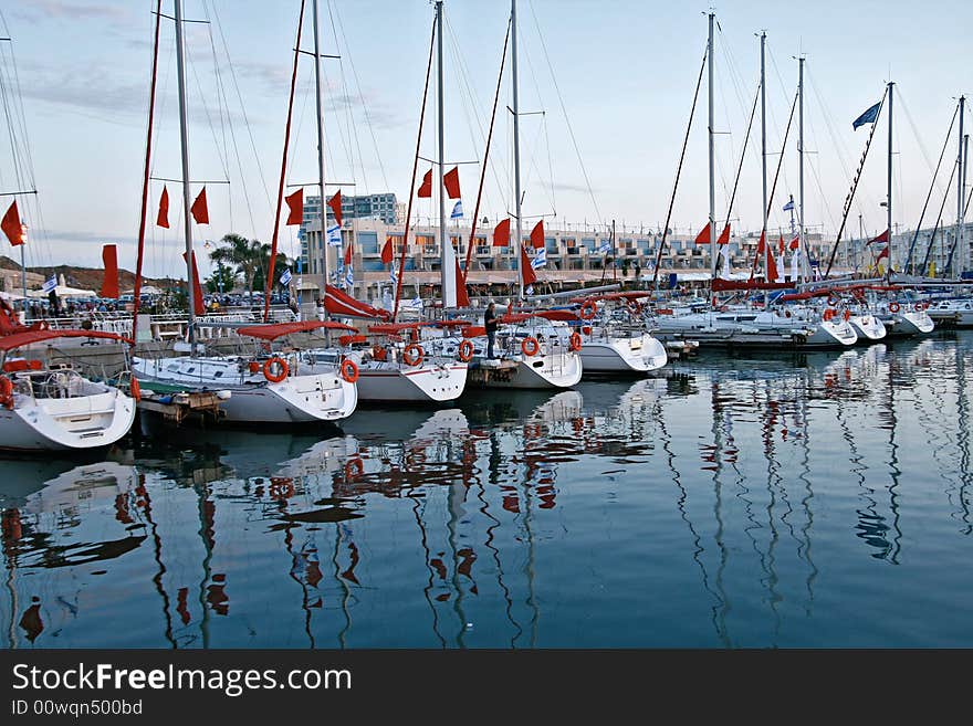 On A Yacht In The City Of Gertselija