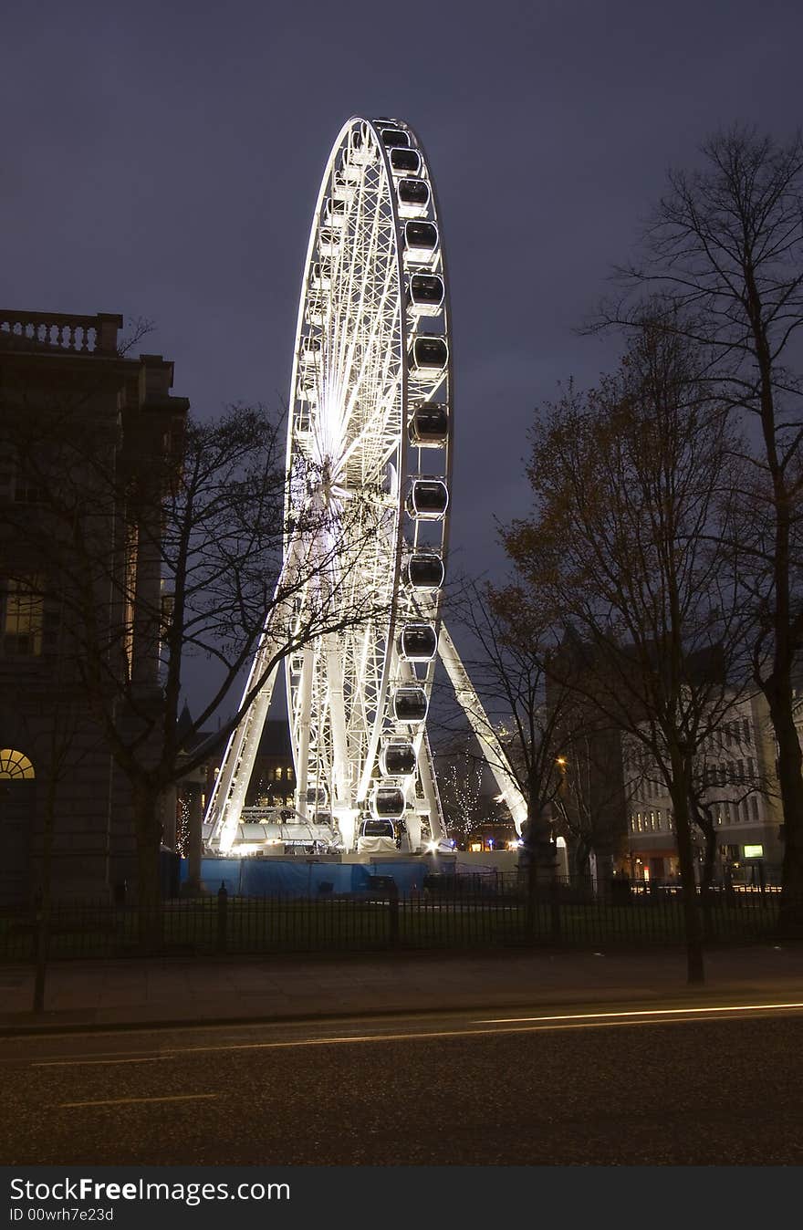 Belfast eye the big wheel