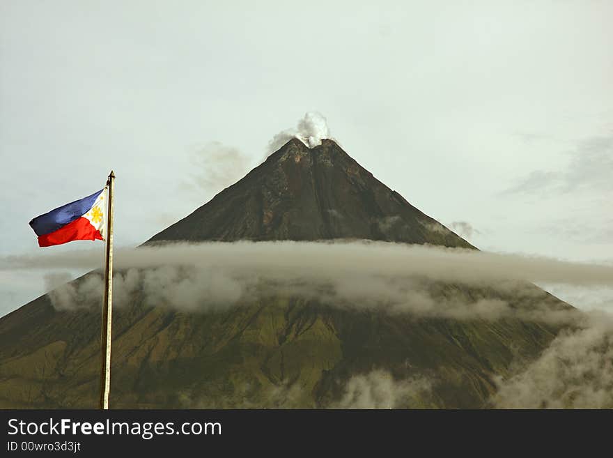 Mount Mayon (Volcano), Legaspi, Bicol, Philippines