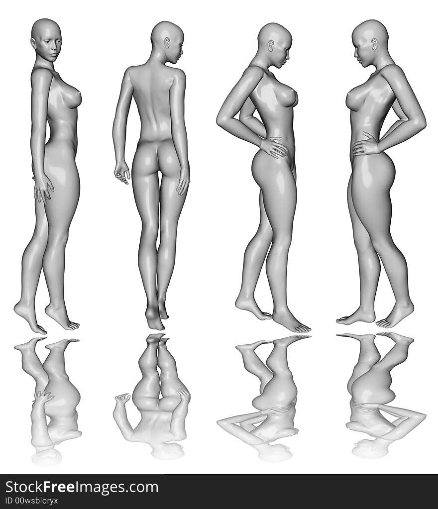 Sexy Beautiful Dummy in different position