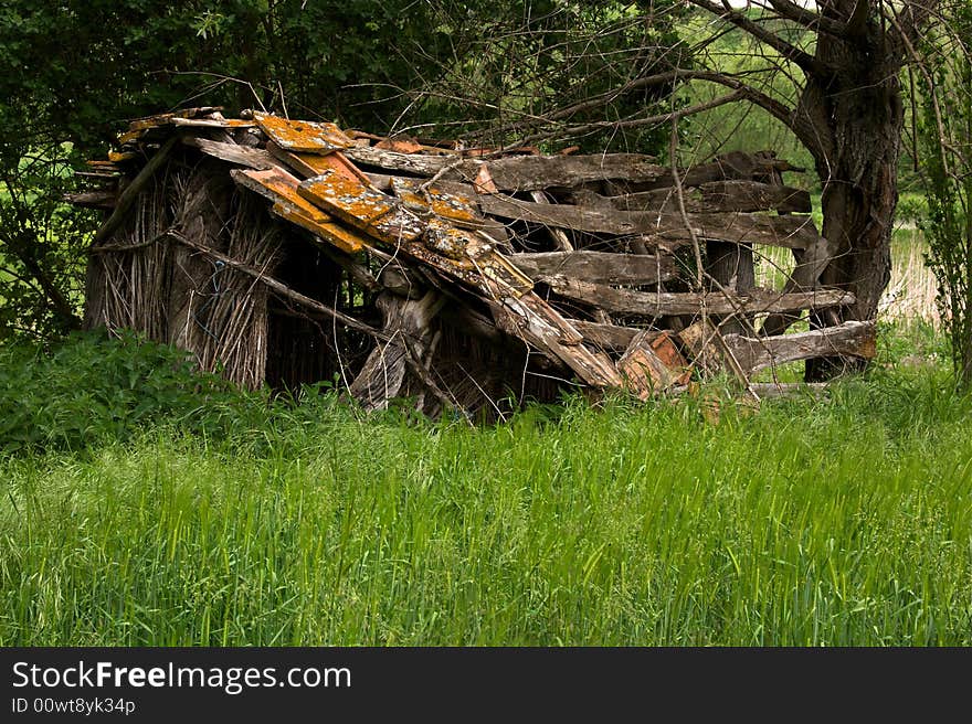 Abandoned house