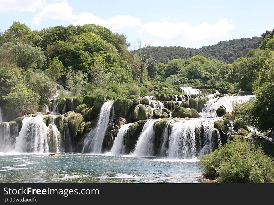 Krka waterfall