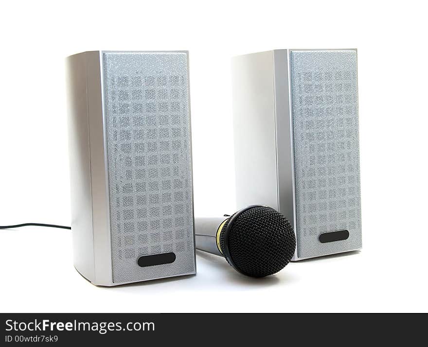 Speaker and microphone