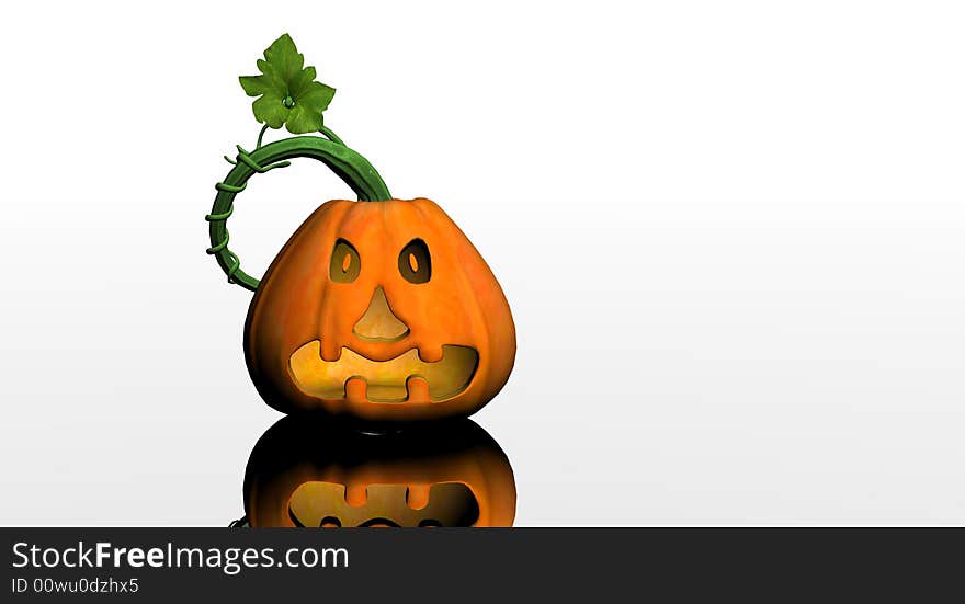 Pumkin jack-o-lantern