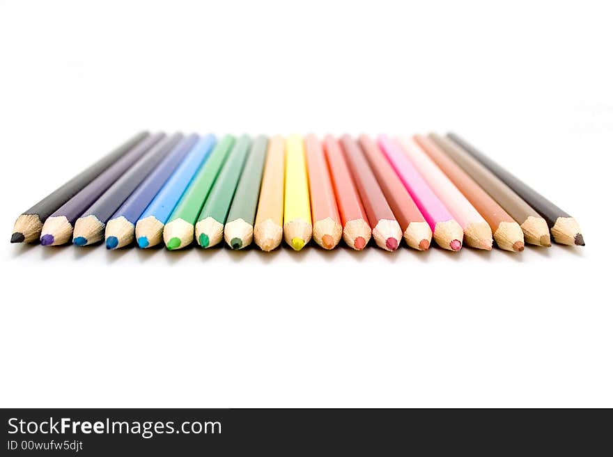 Different color pencils