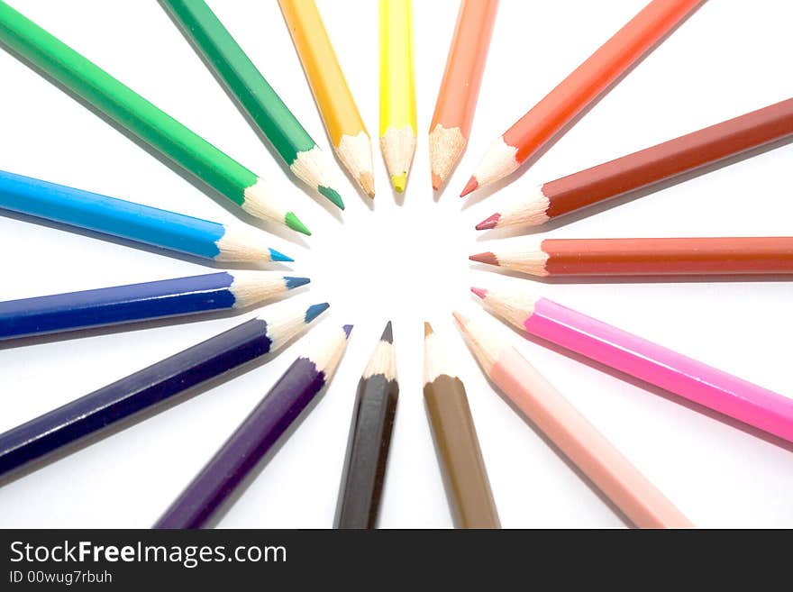 Different Color Pencils