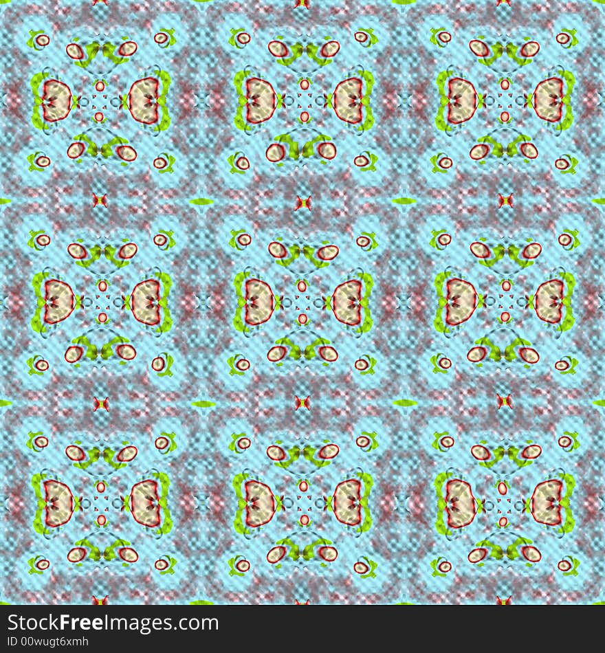 Abstract Seamless Canvas Pattern.