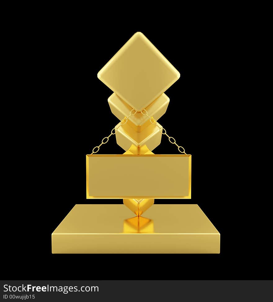 Golden Statuette