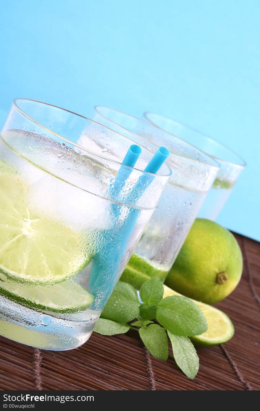 Ice Water With Lime