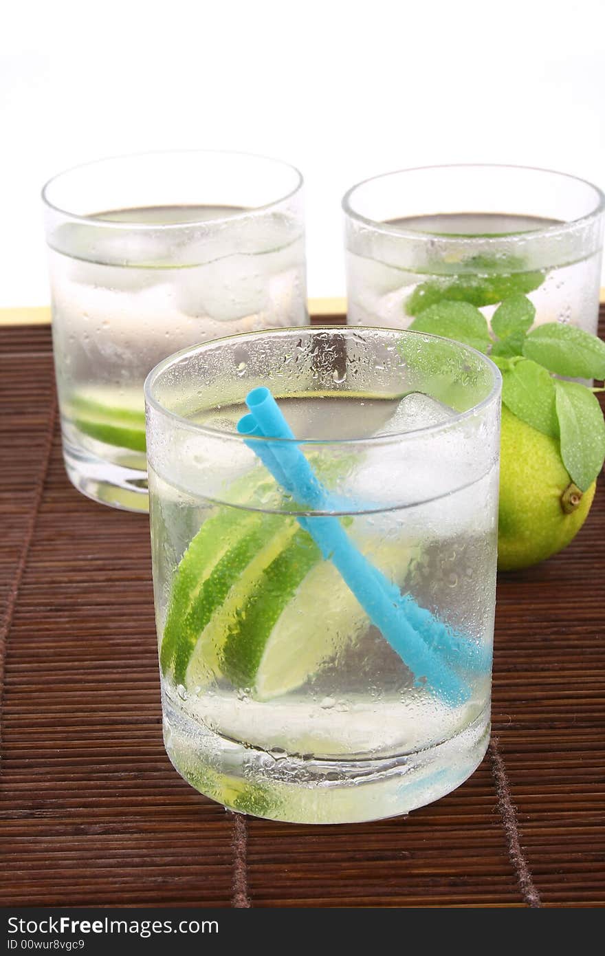 Ice Water With Lime