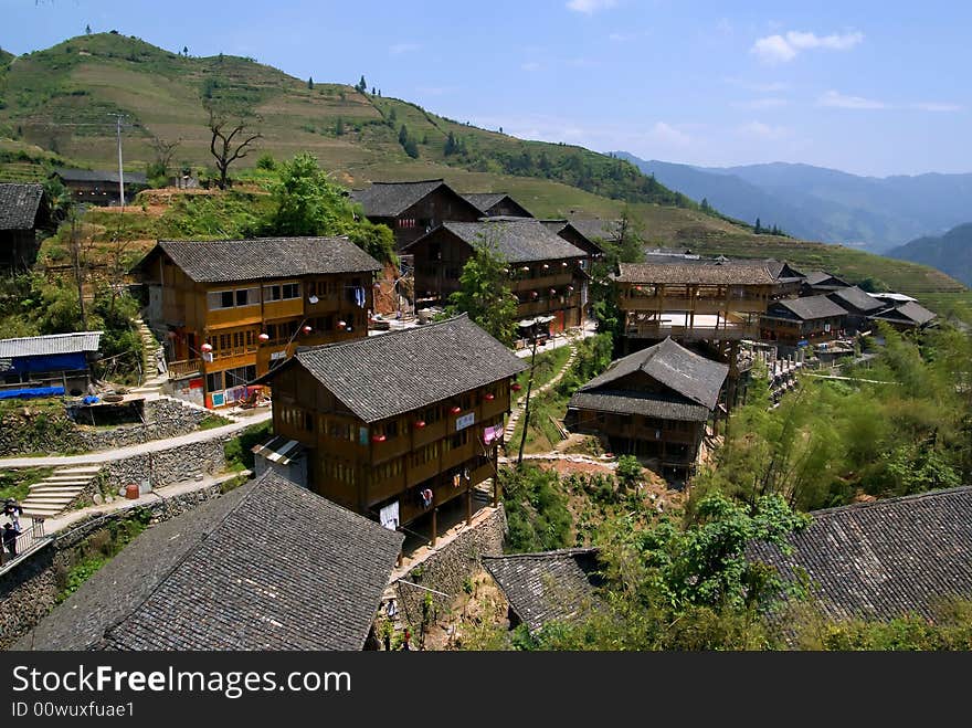 The Ancient Zhuang Village of LongJi