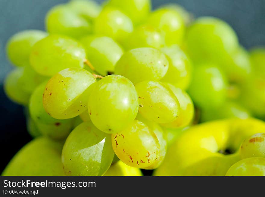 Close-up of a bunch of grapes. Close-up of a bunch of grapes